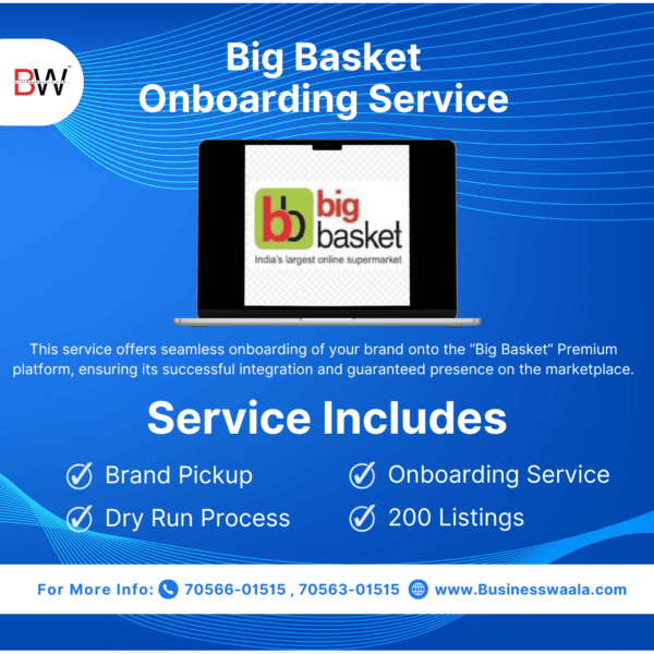 ONBOARDING ON BIG BASKET